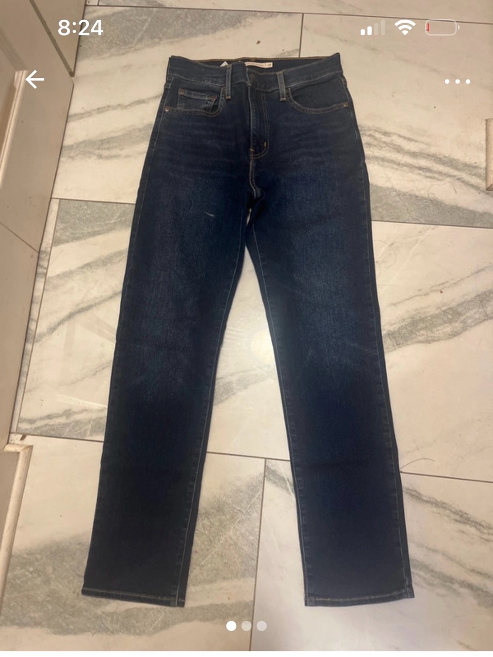 Levi's Dark Blue Women's Straight Jeans